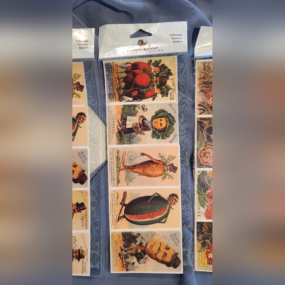 Brier Rose Sticker Collection 8 Pressure Sensitive Stickers Bundle of 3 - Picture 4 of 17